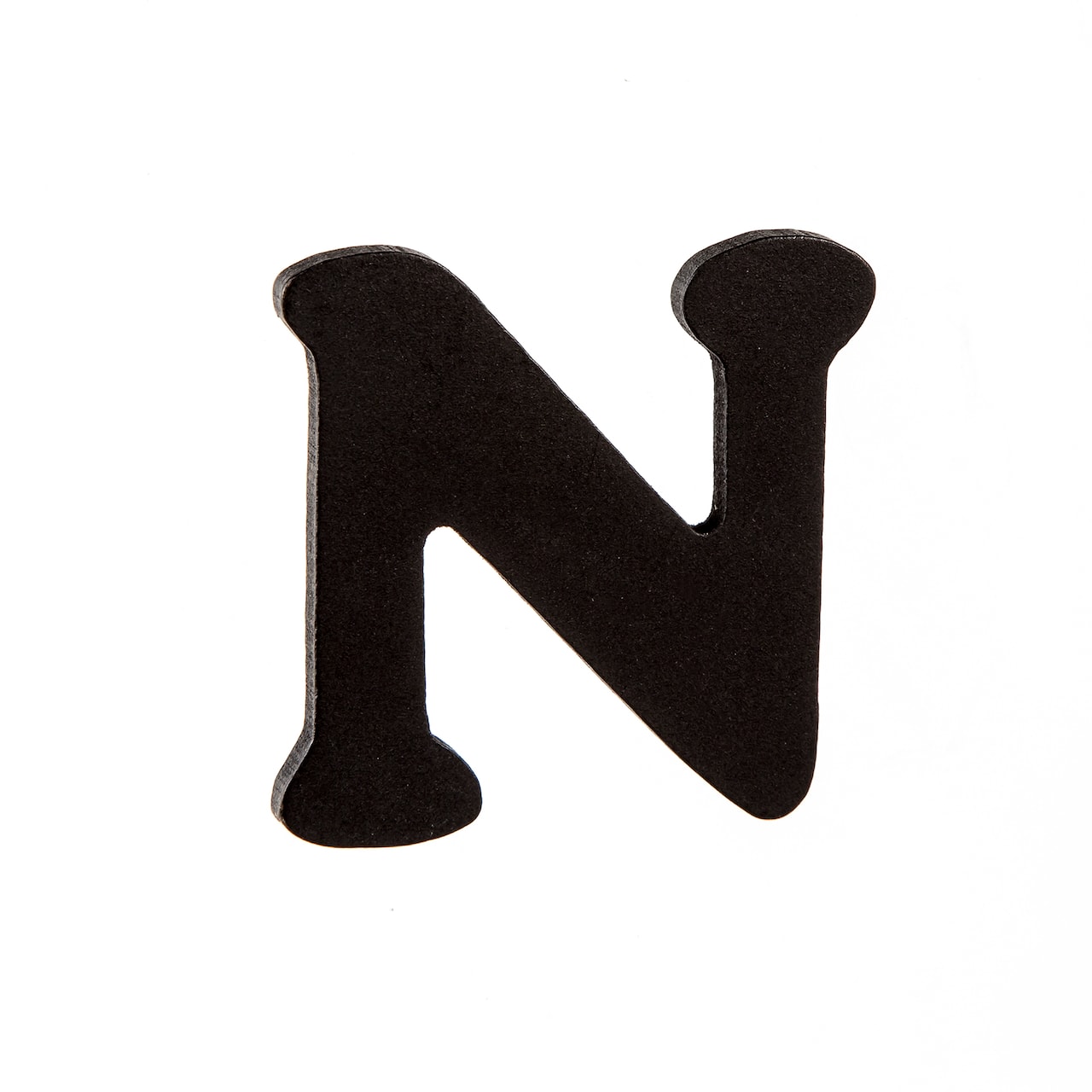 12 Pack: 2.5" Black MDF Whimsy Letter by Make Market®